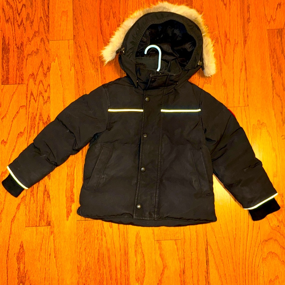 Canada Goose Black Kids Puffer Jacket